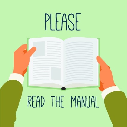 Please read the manual