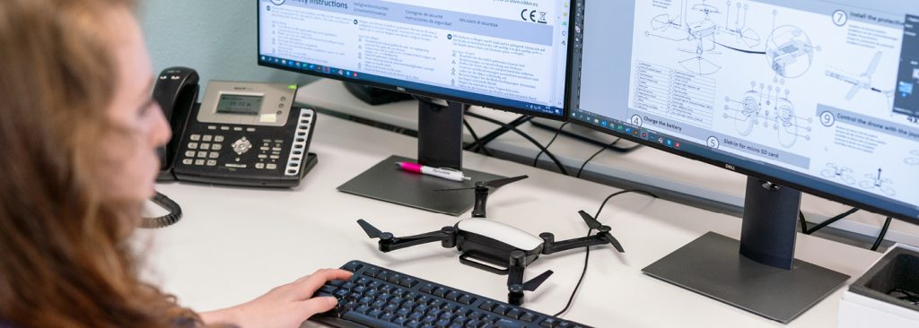 Handleiding ontwerpen op de computer. documentatie voor een drone