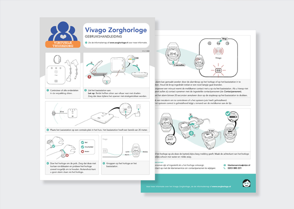 Twee voorbeelden waarin gebruik gemaakt wordt van infographics