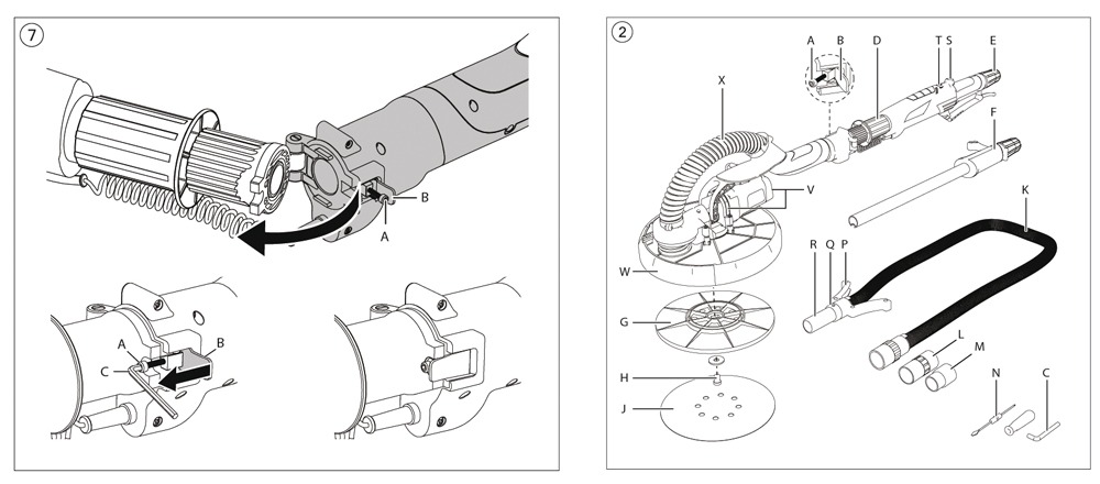 Line drawing showing a physical object.